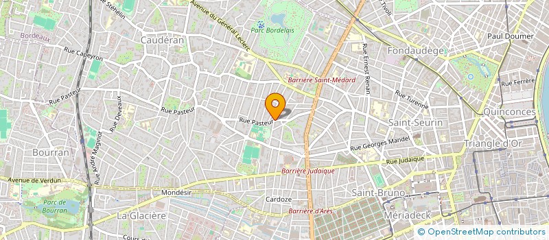 localisation de l'entreprise MADAME KRZYSZTOFA DYTLOW à BORDEAUX