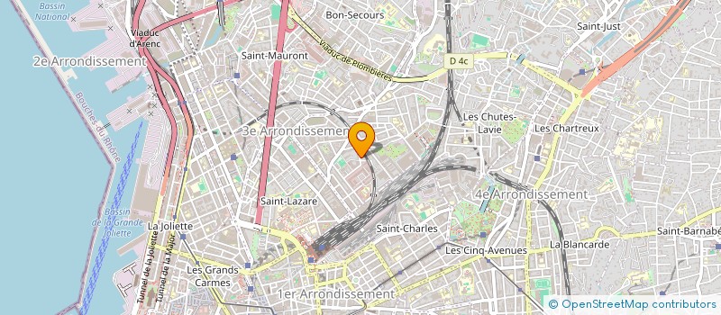 localisation de l'entreprise MADAME KSENIA CHASTEAU à MARSEILLE