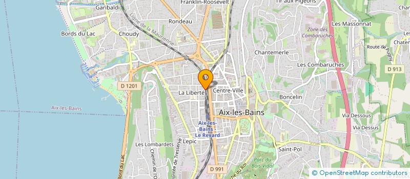 localisation de l'entreprise MADAME KSENIA ELKINA à AIX-LES-BAINS