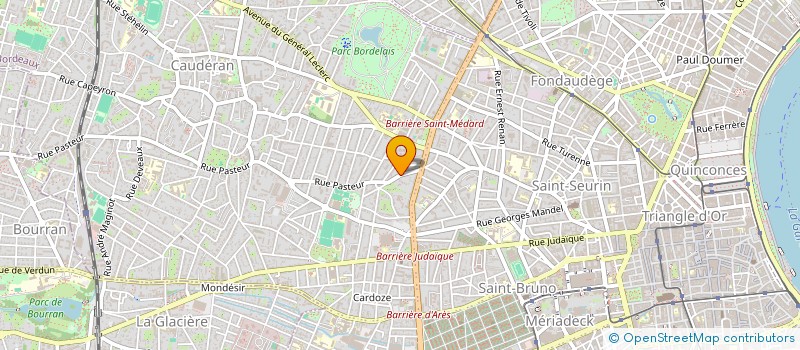 localisation de l'entreprise MADAME KSENIA VASSILJEVA à BORDEAUX
