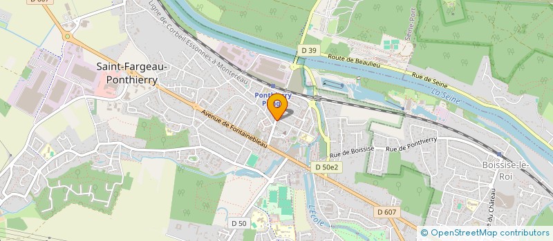 localisation de l'entreprise MADAME KSENIA WABNIK  SAINT-FARGEAU-PONTHIERRY