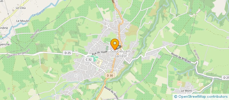 localisation de l'entreprise MADAME KSENIIA ESINA à SOUCIEU-EN-JARREST