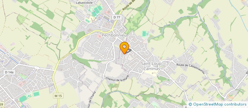 localisation de l'entreprise MADAME KSENIIA FEDORENKO  SAINT-LOUP-CAMMAS