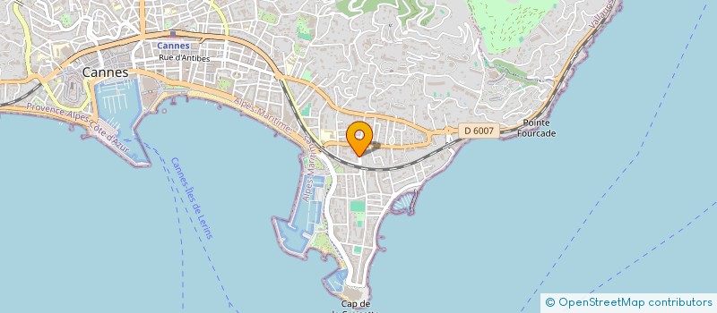 localisation de l'entreprise MADAME KSENIIA RONZHYNA à CANNES