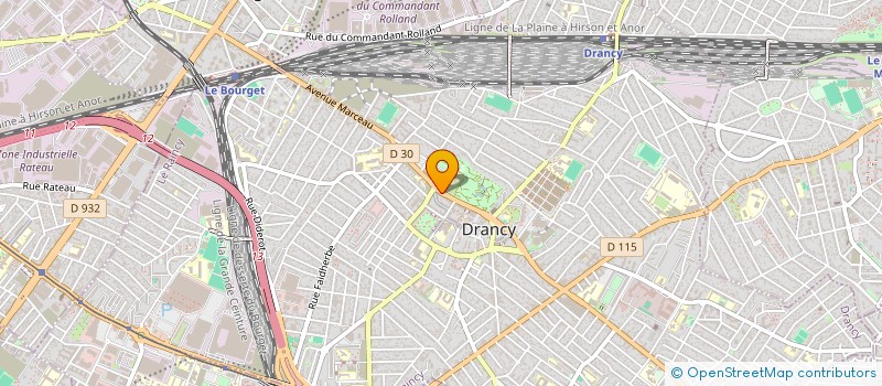 localisation de l'entreprise MADAME KSENIJA IPPOLITOVA  DRANCY