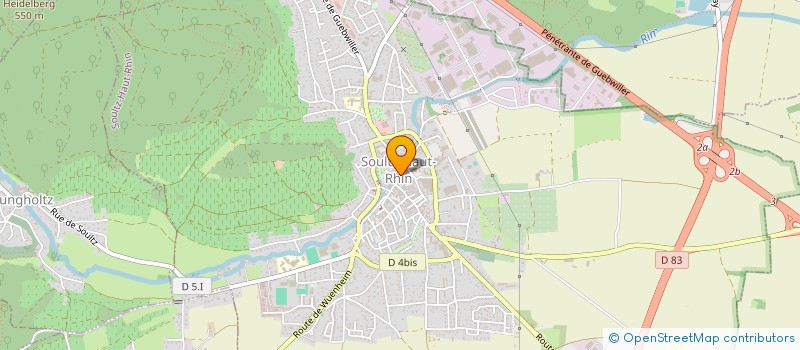 localisation de l'entreprise MADAME KSENIJA MANOJLOVIC à SOULTZ-HAUT-RHIN