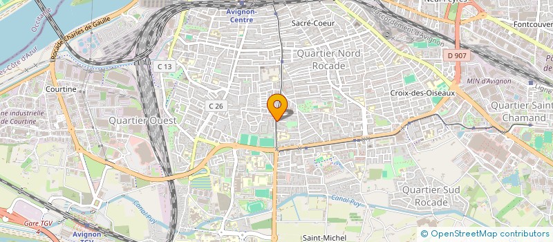 localisation de l'entreprise MADAME KSENIYA KRAVTSOVA à AVIGNON