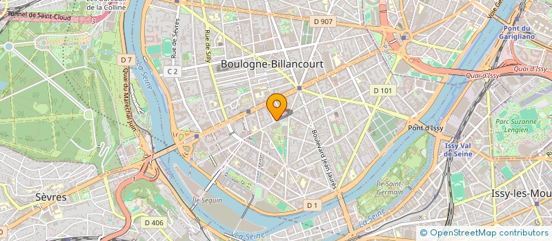 localisation de l'entreprise MADAME KSENIYA RYZHKAVETS à BOULOGNE-BILLANCOURT