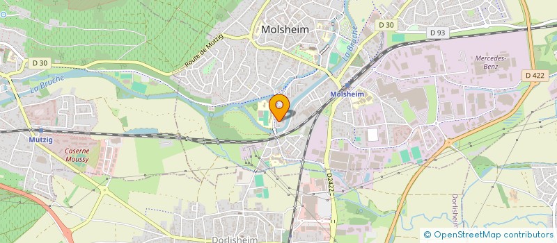 localisation de l'entreprise MADAME KUBRA ISIK  MOLSHEIM