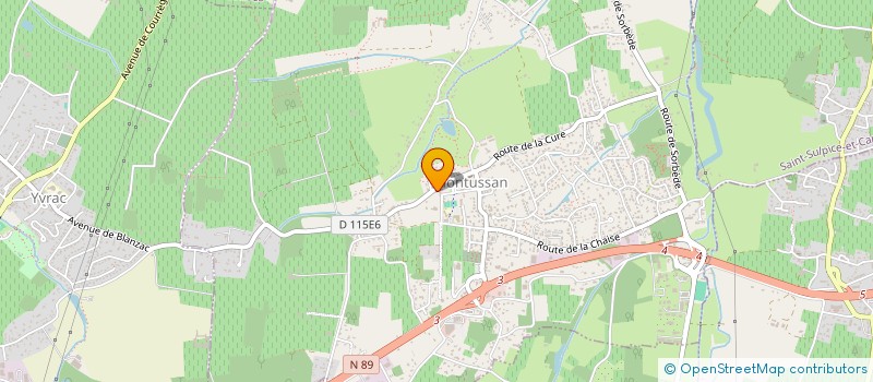 localisation de l'entreprise MADAME KUBRA OZYILMAZ  MONTUSSAN