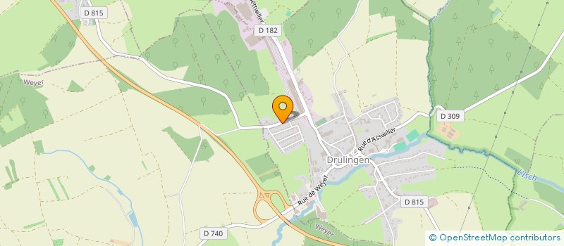 localisation de l'entreprise MADAME KUBRA TEKIN  DRULINGEN