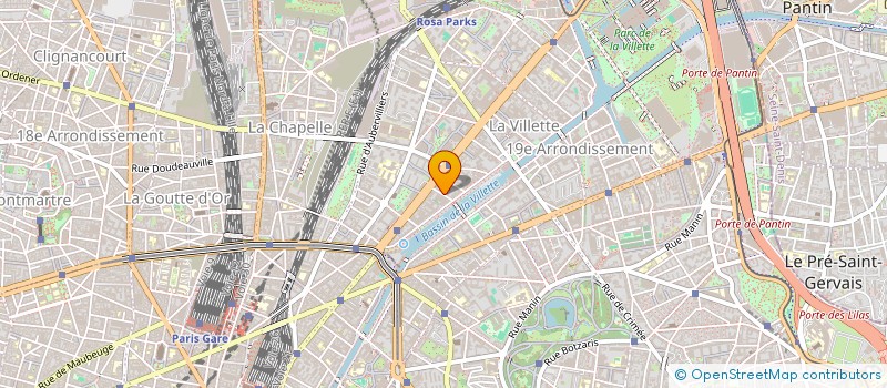 localisation de l'entreprise MADAME KUMALI JEDHIYA  PARIS