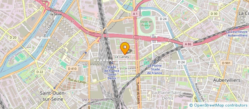 localisation de l'entreprise MADAME KUMBA DIALLO  SAINT-DENIS