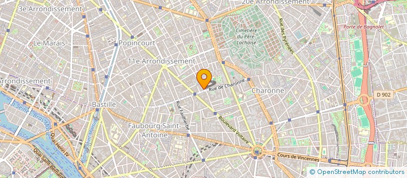 localisation de l'entreprise MADAME KUNSANG HUKARTSANG  PARIS