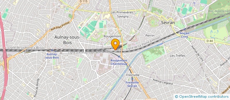 localisation de l'entreprise MADAME KUVA NGOMA à SEVRAN
