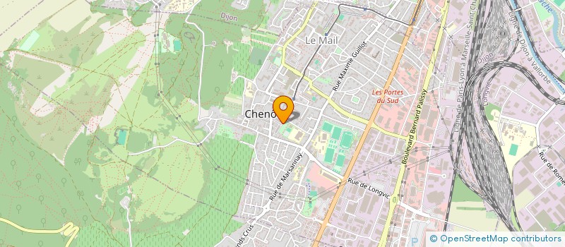 localisation de l'entreprise MADAME KYARA LAGUERRE  CHENOVE