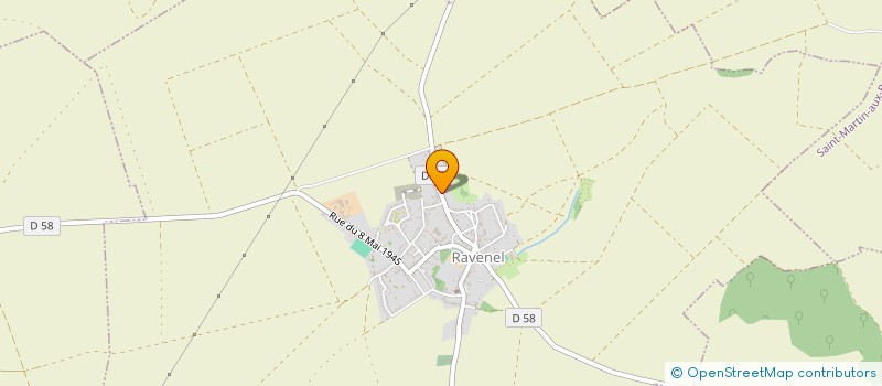 localisation de l'entreprise MADAME KYFFEN SAVALLE  RAVENEL