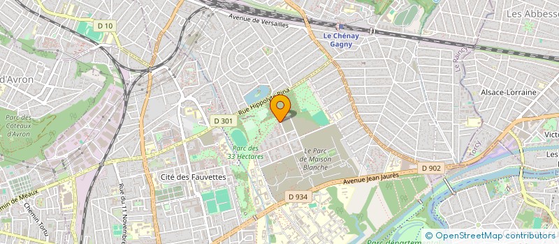 localisation de l'entreprise MADAME KYLIAN CLERIX à NEUILLY-SUR-MARNE