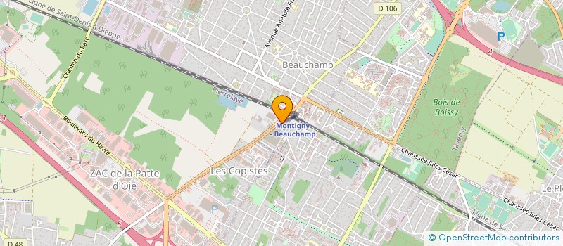 localisation de l'entreprise MADAME KYMBERLEY MURTE  MONTIGNY-LES-CORMEILLES