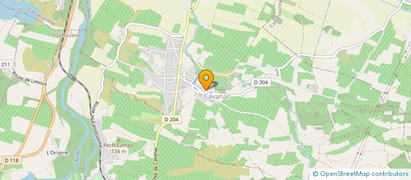 localisation de l'entreprise MADAME KYME RYCKEWAERT à CAVANAC