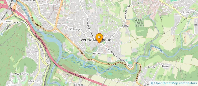 localisation de l'entreprise MADAME KYNA LOVE  VETRAZ-MONTHOUX