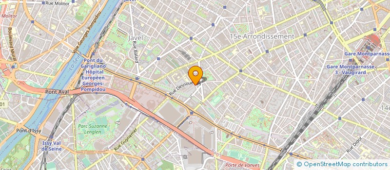 localisation de l'entreprise MADAME KYOKO KIMURA  PARIS 15