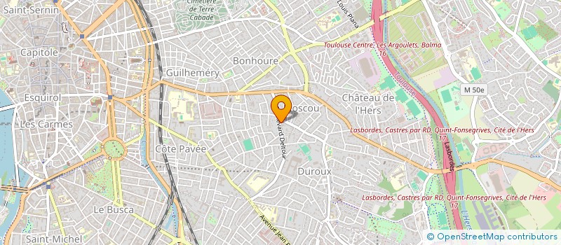 localisation de l'entreprise MADAME KYOKO NIWA à TOULOUSE