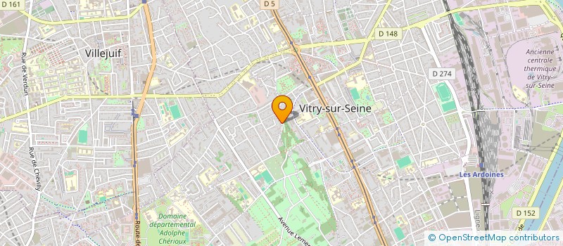 localisation de l'entreprise MADAME KYORI OSHIDA à VITRY-SUR-SEINE