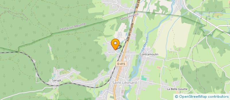 localisation de l'entreprise MADAME KYRA KREBS  SAINT-LEONARD