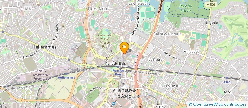 localisation de l'entreprise MADAME KYRIAKOULA DELIYANNIDOU  VILLENEUVE-D'ASCQ