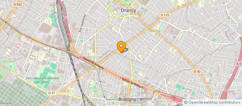 localisation de l'entreprise MADAME KYUBRA OSMAN  DRANCY