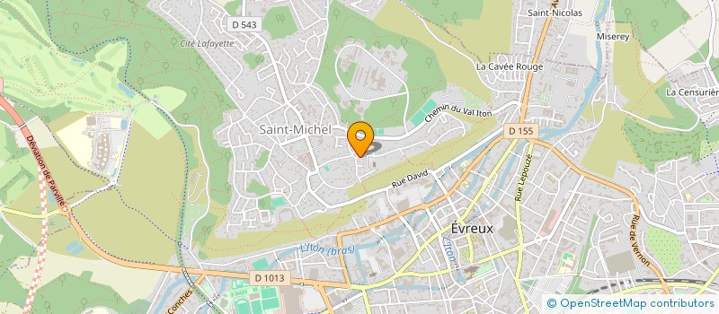 localisation de l'entreprise MADAME KYUNG AE HUR à EVREUX