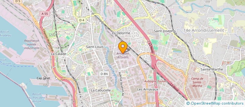 localisation de l'entreprise MADAME L BUSSO à MARSEILLE