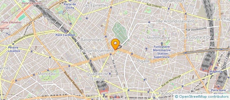 localisation de l'entreprise MADAME L CLOTAULT à PARIS