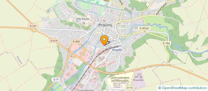 localisation de l'entreprise MADAME L FERREIRA DE SOUSA MONTEIRO  PROVINS