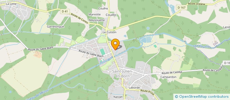 localisation de l'entreprise MADAME L MAUBOURGUET  SAINT-JULIEN-EN-BORN