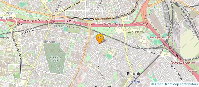 localisation de l'entreprise MADAME L MEURISSE à LILLE