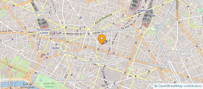 localisation de l'entreprise MADAME LABIDALLE VALERIE PATRICIA ISABELLE  PARIS