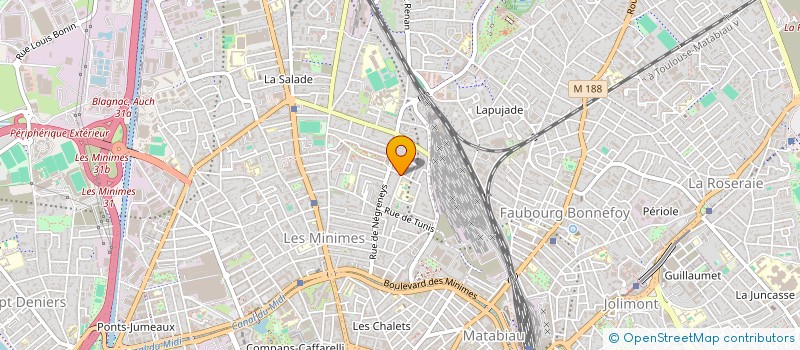 localisation de l'entreprise MADAME LACAY BESSE à TOULOUSE