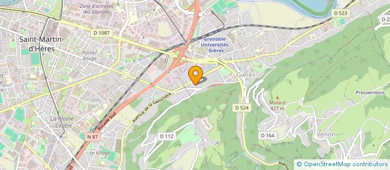 localisation de l'entreprise MADAME LACRAMIOARA ASTEFANOAEI  GIERES