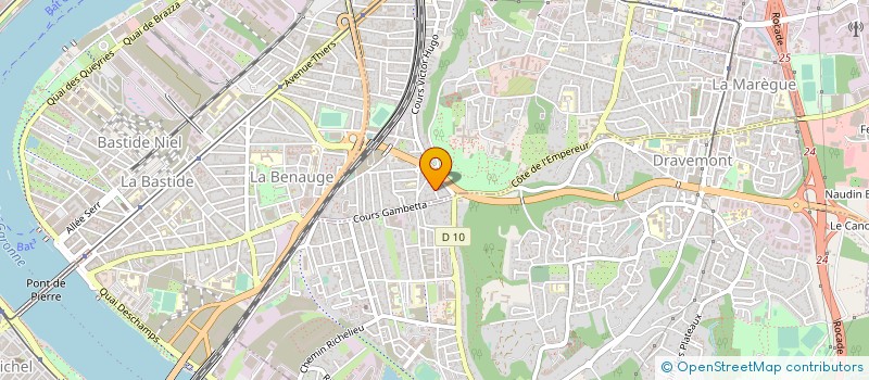 localisation de l'entreprise MADAME LACRAMIOARA LARCADE à CENON