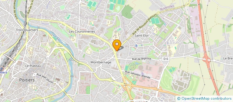 localisation de l'entreprise MADAME LACRIMIOARA-ESTERA COVACI  POITIERS