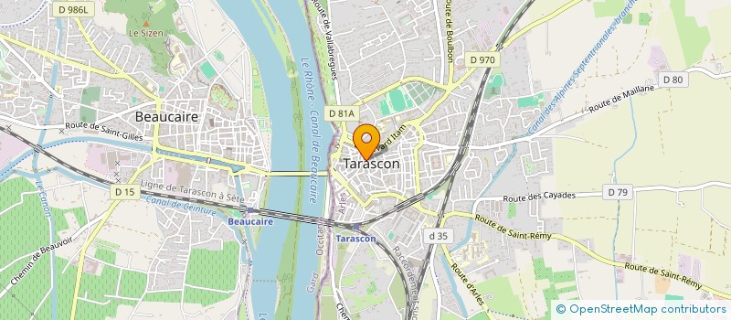 localisation de l'entreprise MADAME LADY DIANA LOPEZ BRAVO  TARASCON