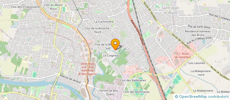 localisation de l'entreprise MADAME LADY LOUFOU à ORLEANS