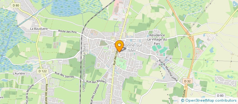 localisation de l'entreprise MADAME LAEHHA LARREGAIN à LES SABLES D'OLONNE