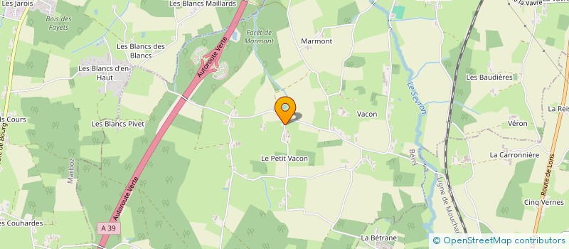 localisation de l'entreprise MADAME LAEL GERARD à VAL-REVERMONT