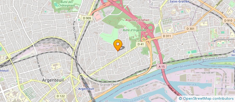 localisation de l'entreprise MADAME LAELANY TECHER  ARGENTEUIL