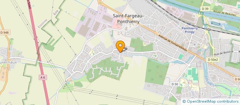 localisation de l'entreprise MADAME LAENNA VALET  SAINT FARGEAU PONTHIERRY