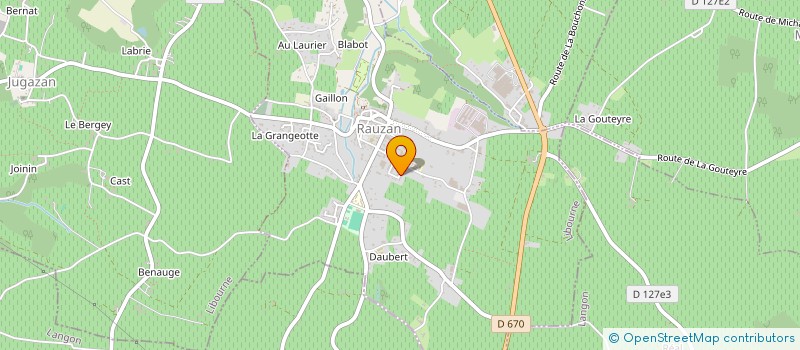 localisation de l'entreprise MADAME LAETHICIA LANGEL  RAUZAN