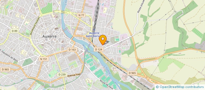 localisation de l'entreprise MADAME LAETIA ESSEIVA à AUXERRE